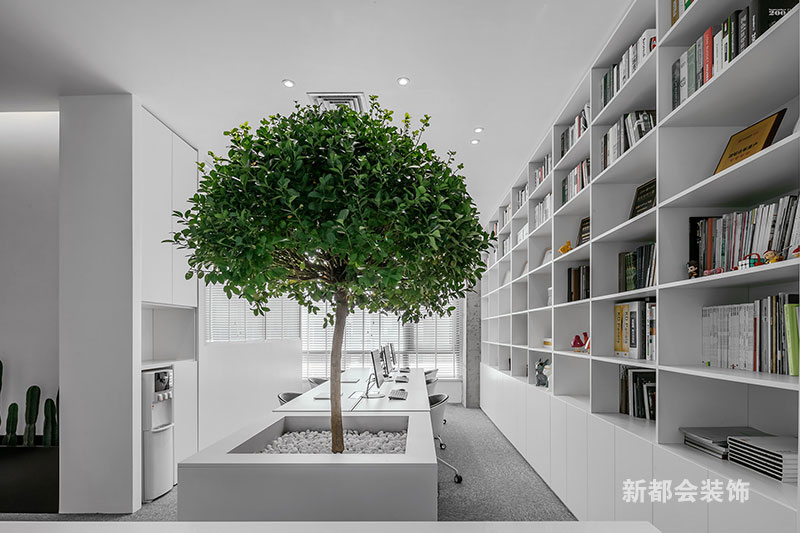 主辦公區(qū)搭配文件陳列柜