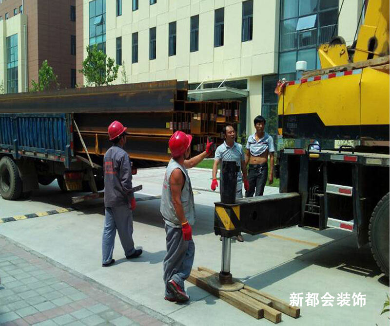 鋼結構施工現場拍攝
