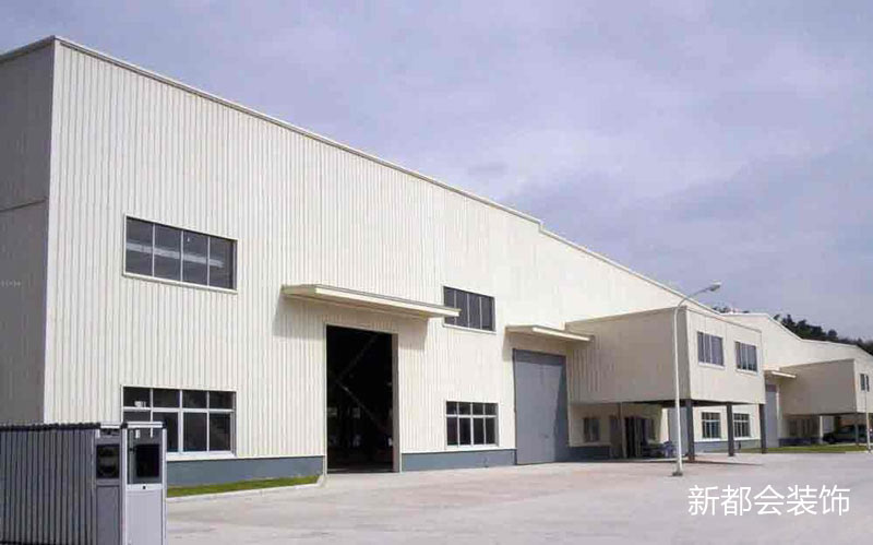 3500㎡零件加工廠車間裝修