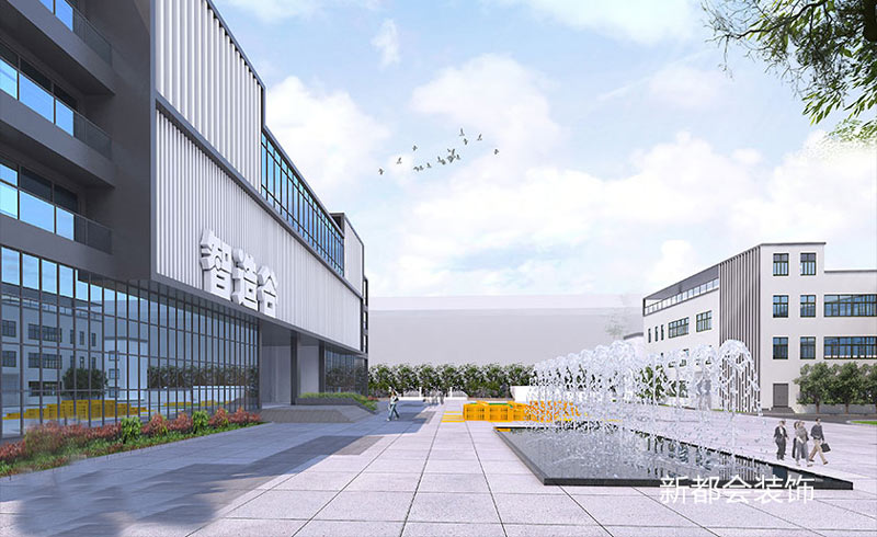 科技園建筑外觀裝修設計