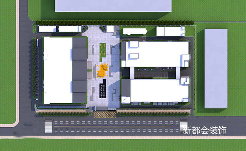 科技園建筑外觀裝修設計