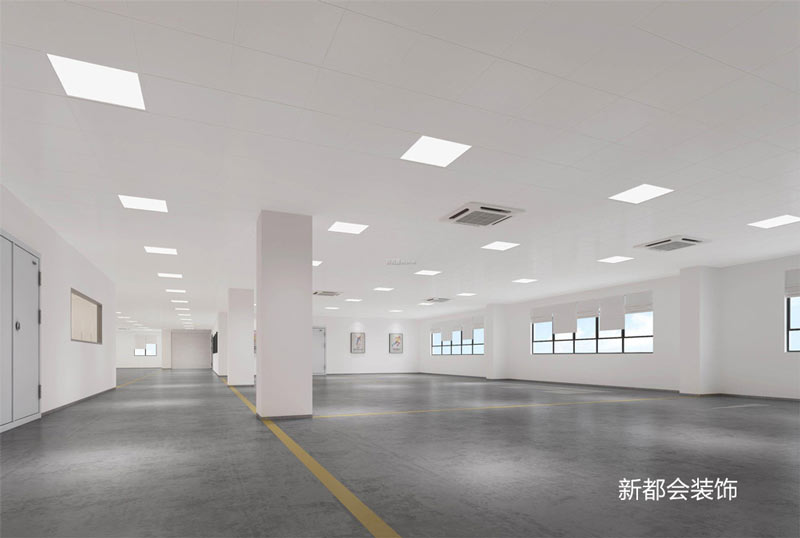 2850㎡工業廠房裝修