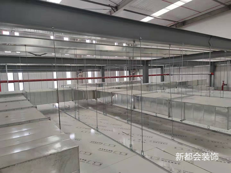半導(dǎo)體凈化車間裝修工程案例