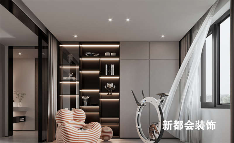 230㎡現(xiàn)代簡約風(fēng)格別墅裝修