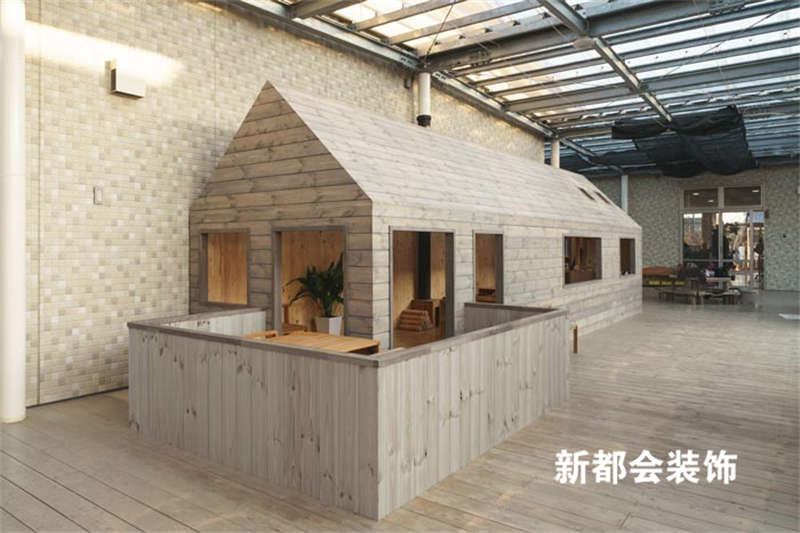 100㎡少兒教育機(jī)構(gòu)裝修設(shè)計(jì)
