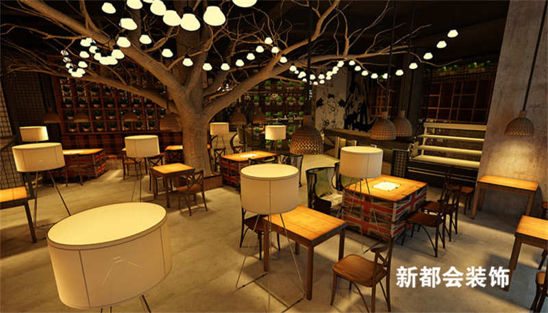 休閑網咖裝修設計
