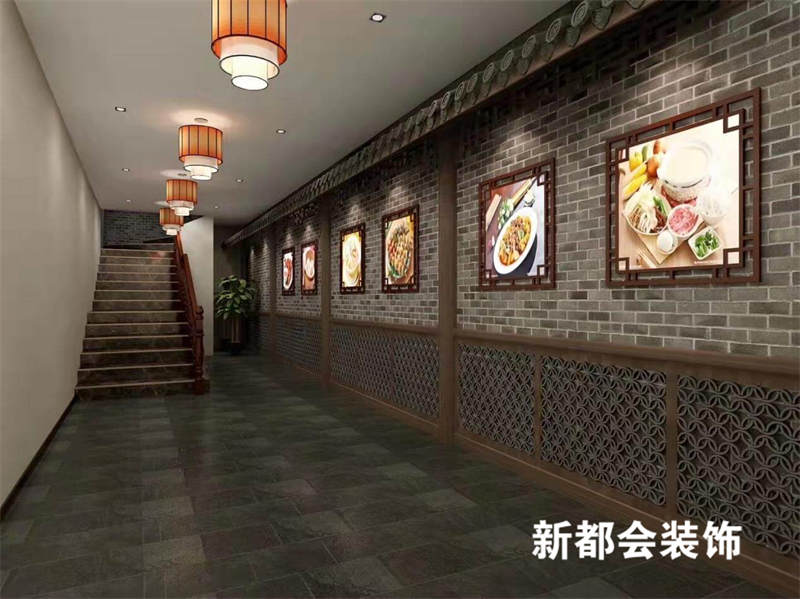 復古美食城裝飾設計
