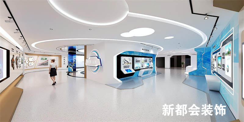 智慧谷科技生態園展廳設計